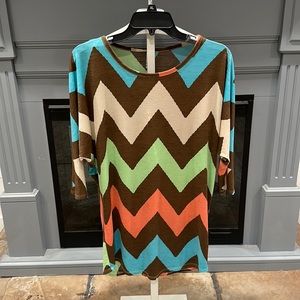 Auditions Chevron Tunic